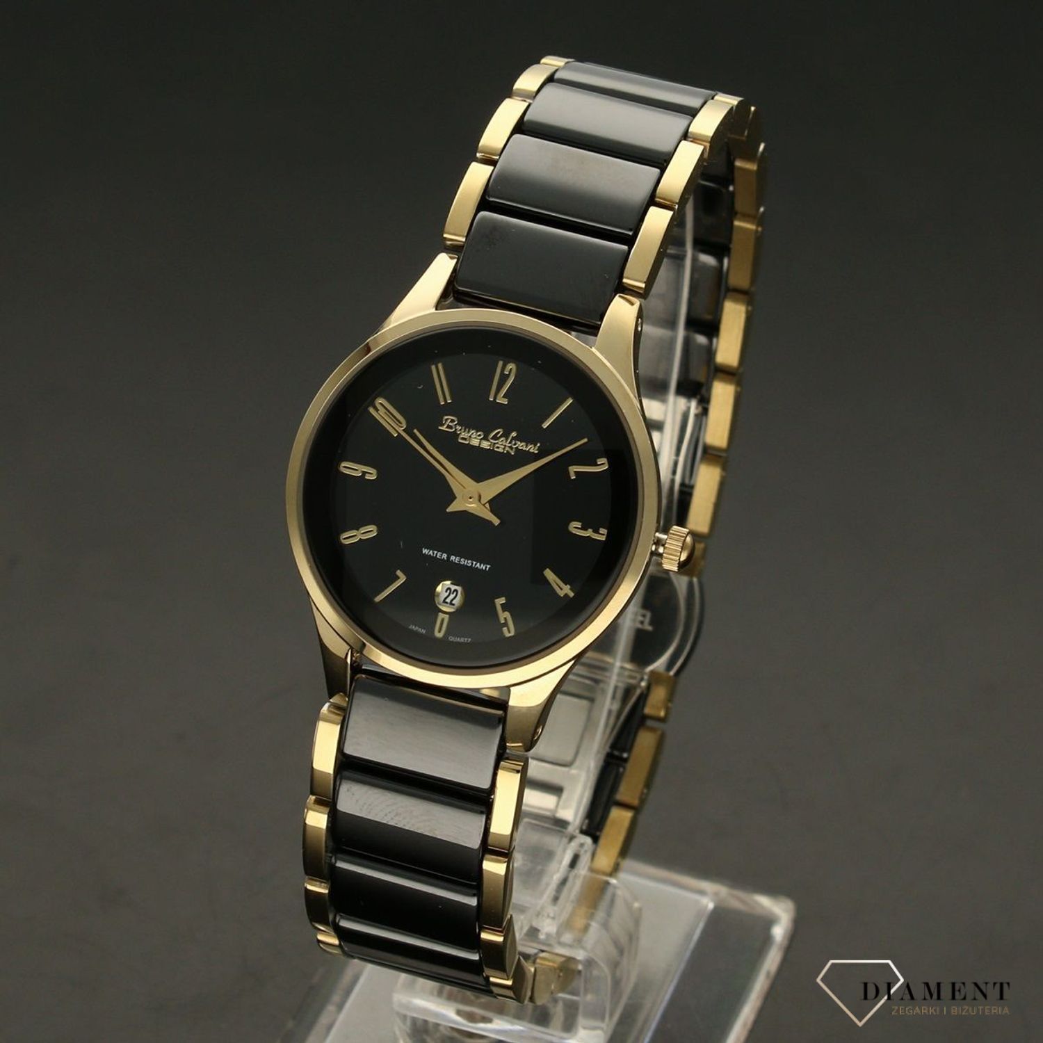 Zegarek damski Bruno Calvani BC922 złoto i czarny (2).jpg